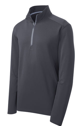 Thumbnail: Bilstein Sport-Tek® Sport-Wick Textured 1/4-Zip Pullover