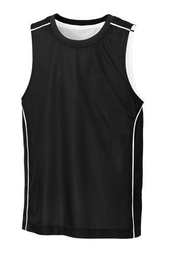 Thumbnail: Stingray Youth PosiCharge® Mesh Reversible Sleeveless Tee