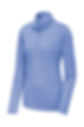 Thumbnail: Horizon Ladies Tri-Blend Wicking 1/4-Zip Pullover