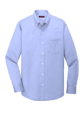 Thumbnail: Bilstein Men's Tall Pinpoint Oxford Non-Iron Shirt