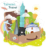 台湾旅行建筑【三元素 为设计而生 3png.com】.png