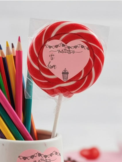 Thumbnail: Valentine Gift Tags | Customized Pack of up to 30 Sticker Tags 