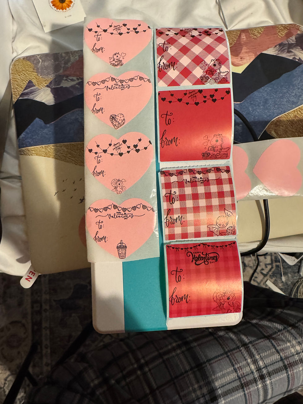 Thumbnail: Valentine Gift Tags | Customized Pack of up to 30 Sticker Tags 