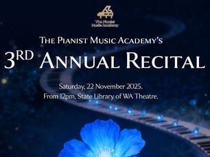 🌸 2025 The Pianist Music Academy 3rd Annual Recital – BLOOMING