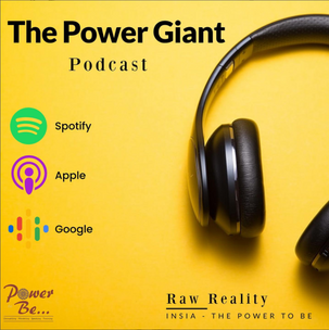 Power Giant Podcast social media post