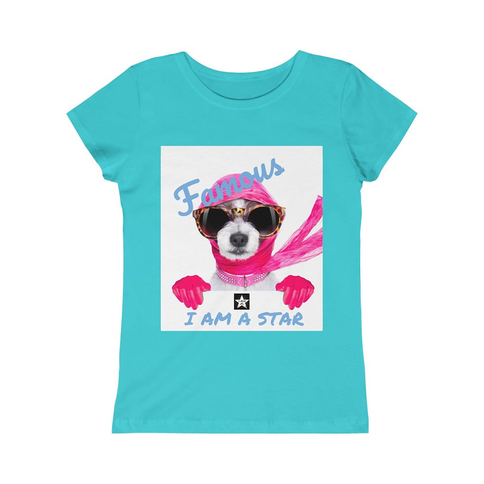 Thumbnail: Girls Tee - FAMOUS