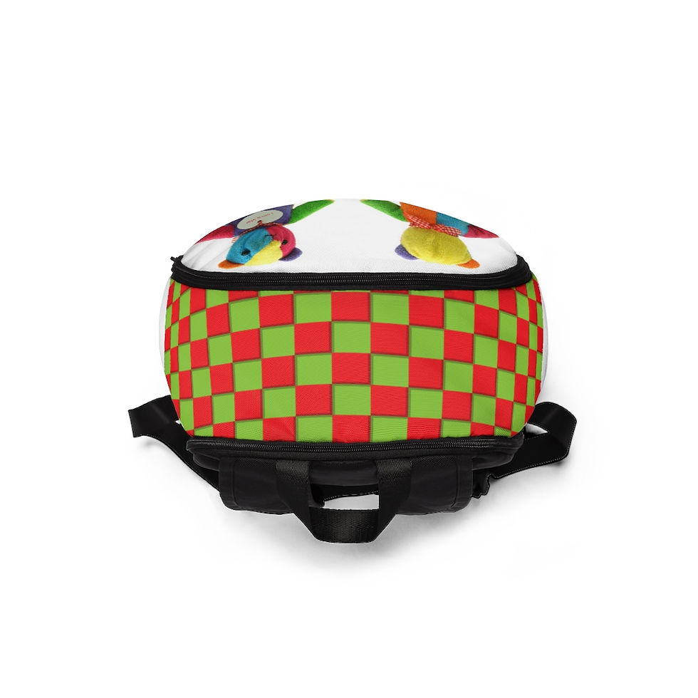 Thumbnail: Unisex Fabric Backpack - MY TEDDY BEARS