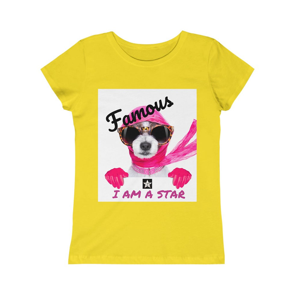 Thumbnail: Girls Tee - FAMOUS
