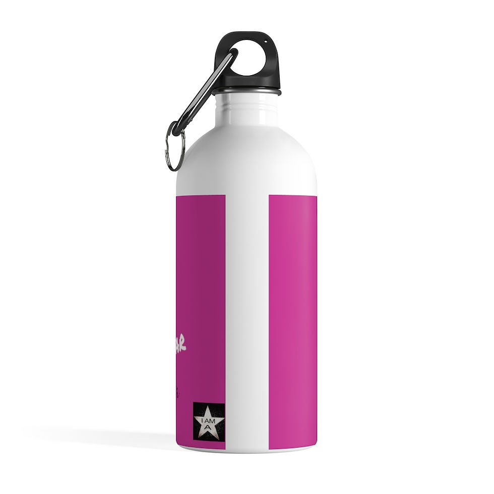 Thumbnail: Stainless Steel Water Bottle - FEARLESS DANCER
