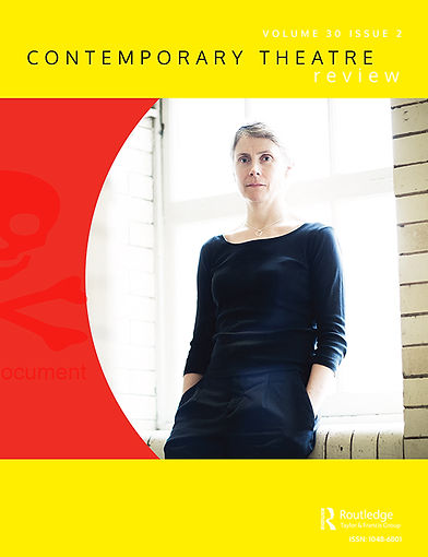 Katie Mitchell cover of Contemporary Theatre Review Volume 30 Issue 2