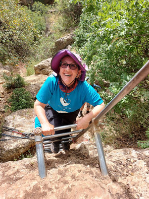 מאירות שביל ישראל נשים מטיילות בניהולה של מאירה אור-לבן  יחד ובהדרכתה של שילה דביר מסלול 58