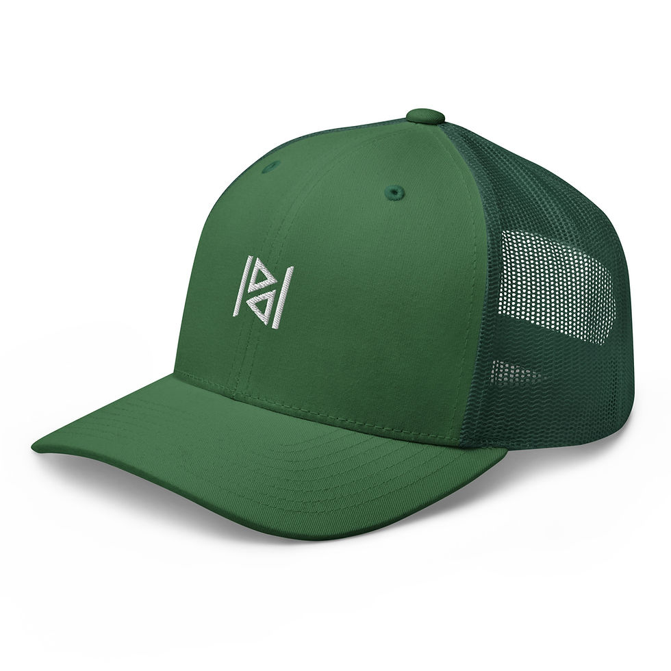 Thumbnail: Patchouli Deep Trucker Cap / Green