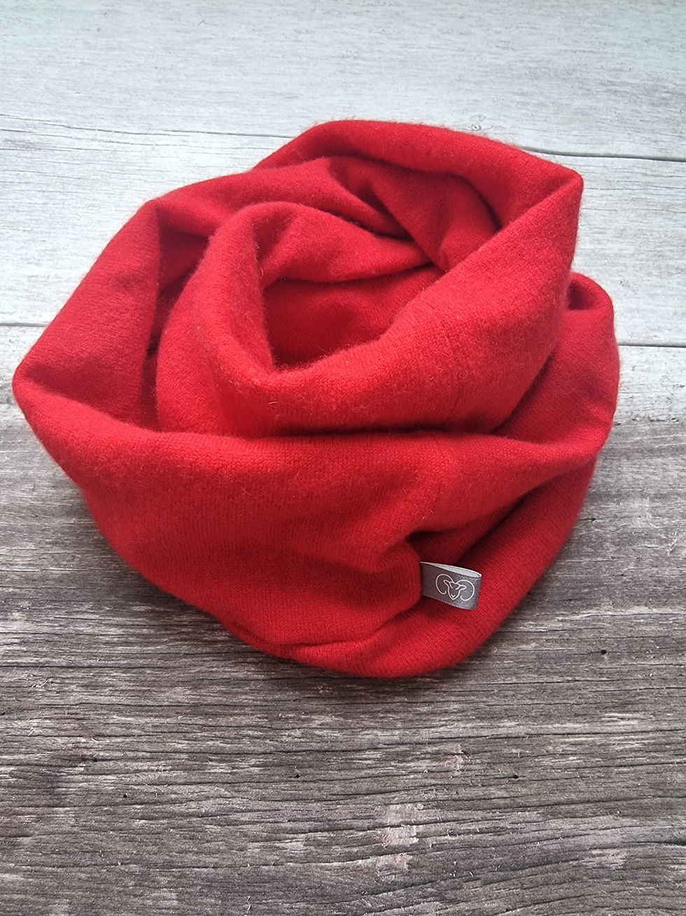 Thumbnail: Double Loop Snood/ neckwarmer in multiple colours