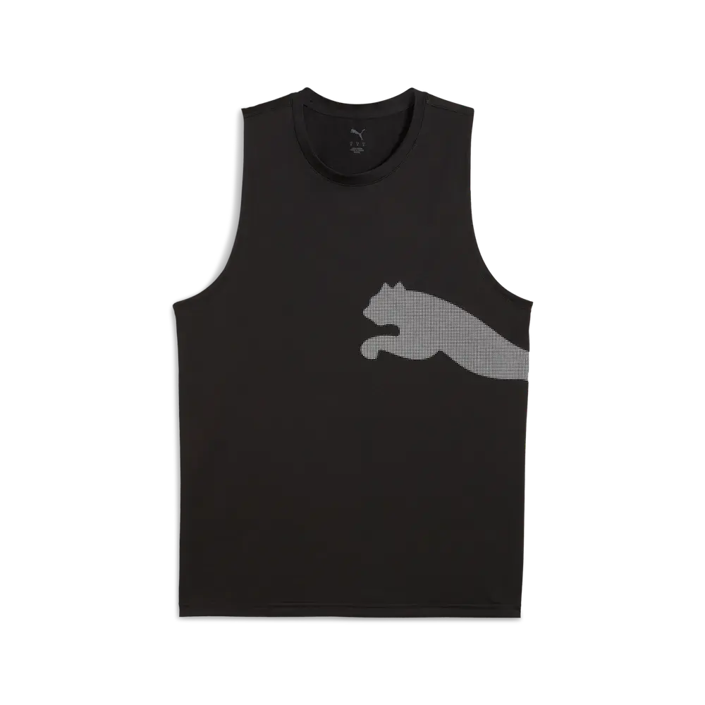 PUMA Men's Train All Day Big Logo Training Tank Top