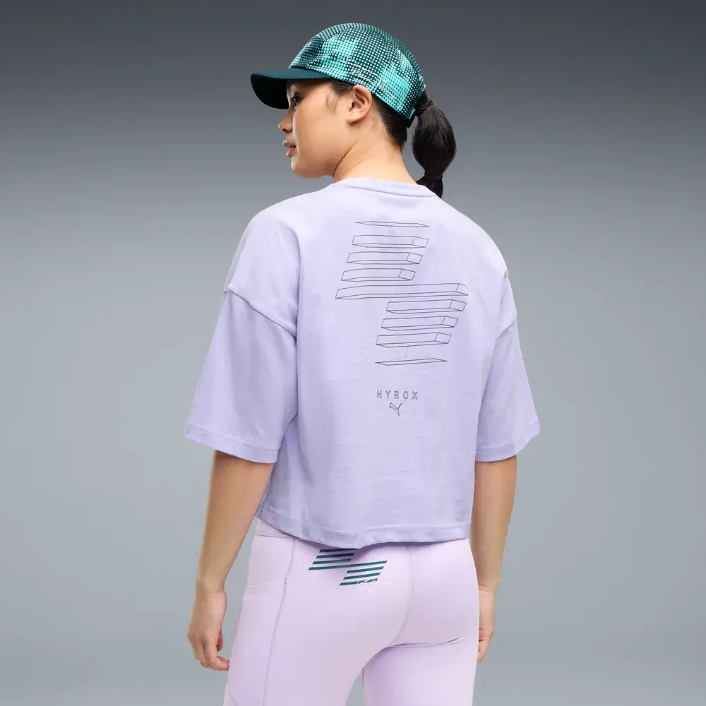 PUMA x HYROX Cropped Lifestyle T-Shirt Women