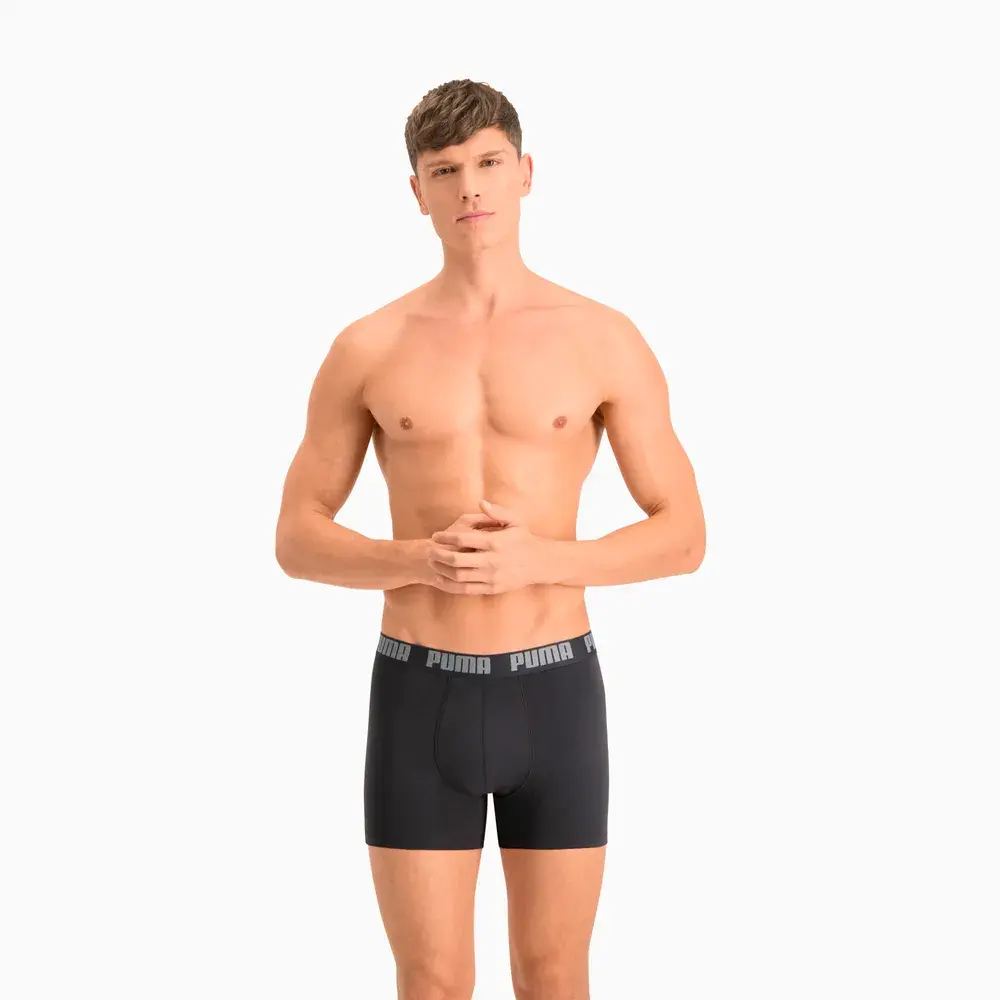 PUMA Men's Basic Boxer Briefs 2-Pack