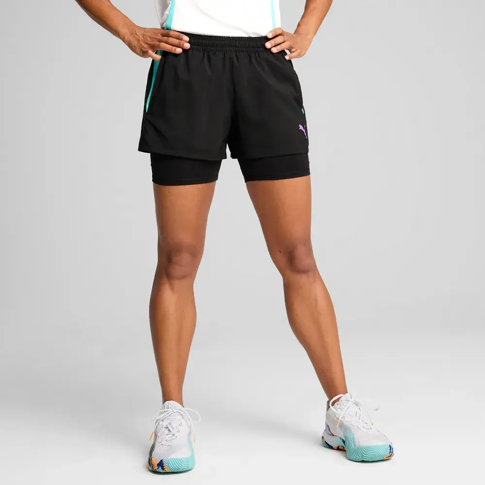 Individual Padel 2in1 Training Shorts Womens