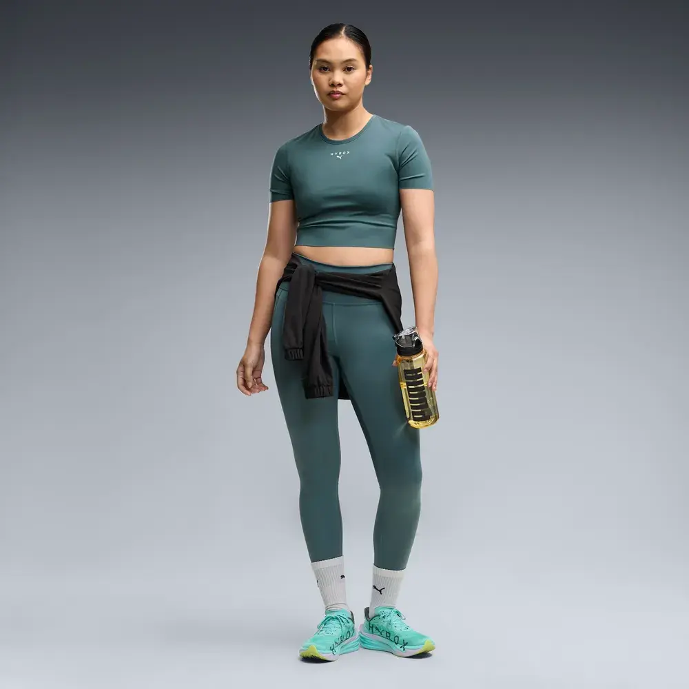 PUMA x HYROX Women's PWRMODE Crop Training T-Shirt