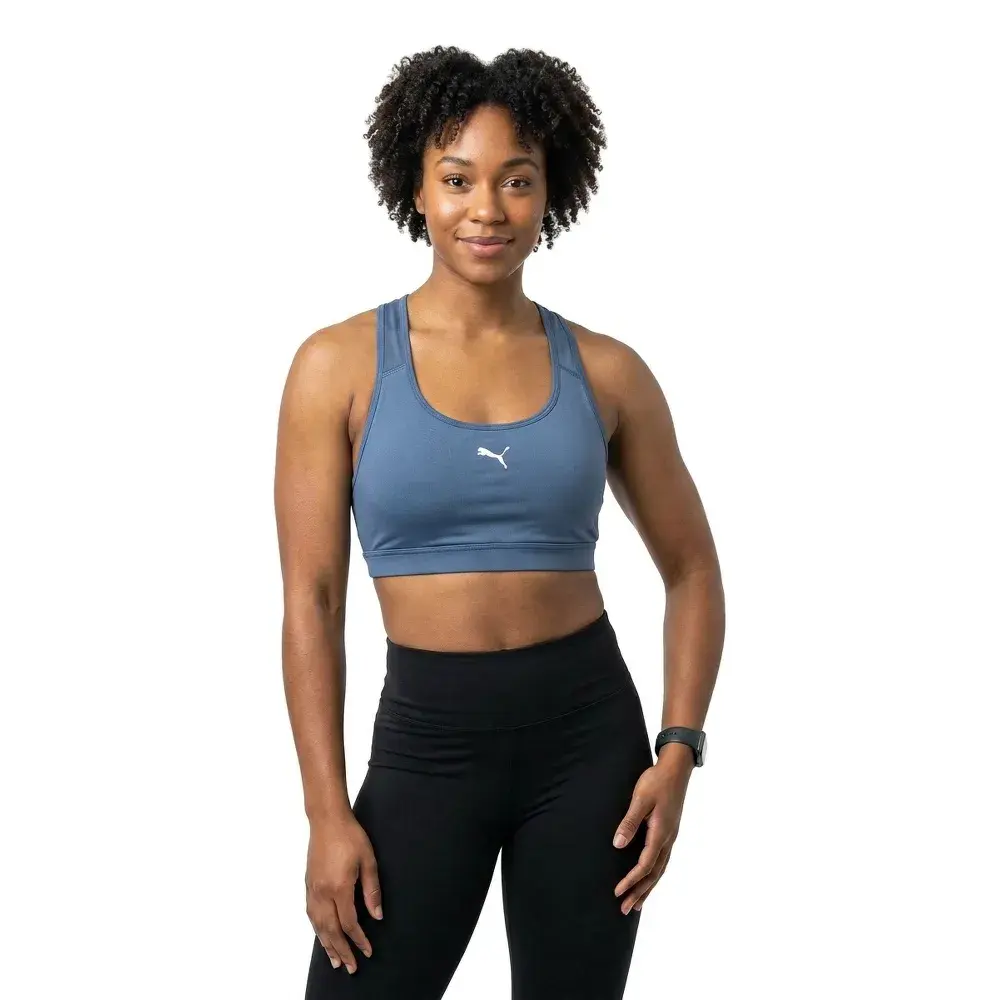 PUMA Women's 4Keeps Mid Support Running Sports Bra