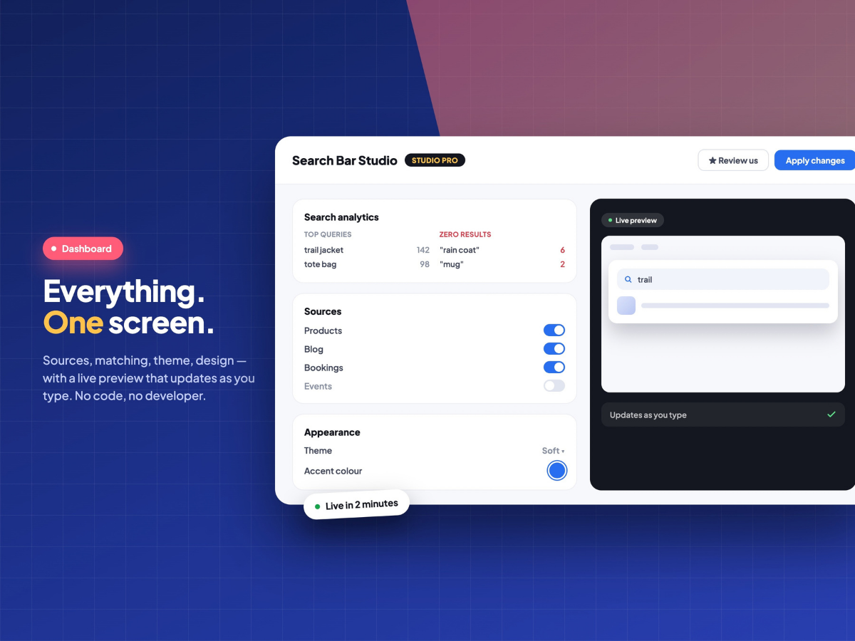 Search Bar Studio screenshot 8