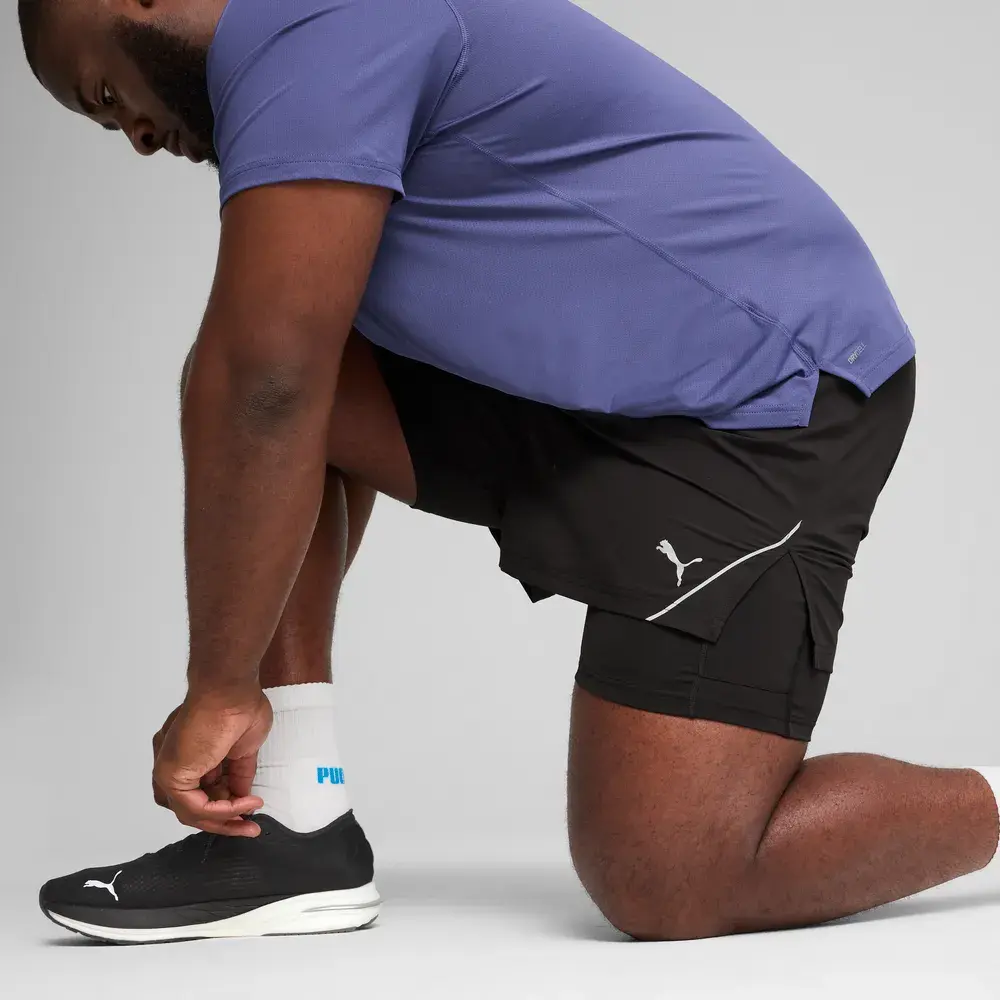 PUMA Men's ULTRAWEAVE 2-in-1 5" Running Shorts