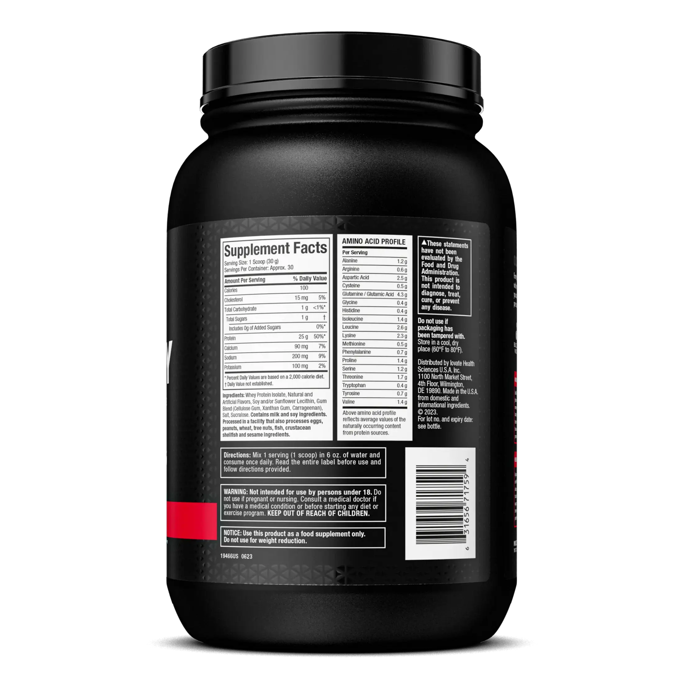 MuscleTech Iso Whey - 907g