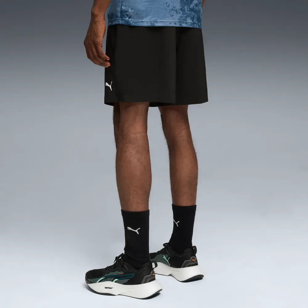 PUMA Train All Day Foundations 7-Inch Woven Training Shorts with Zip Pockets Men