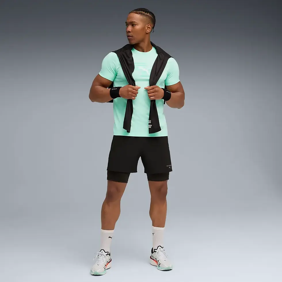 Thumbnail: M HYROX POLY GRAPHIC TEE