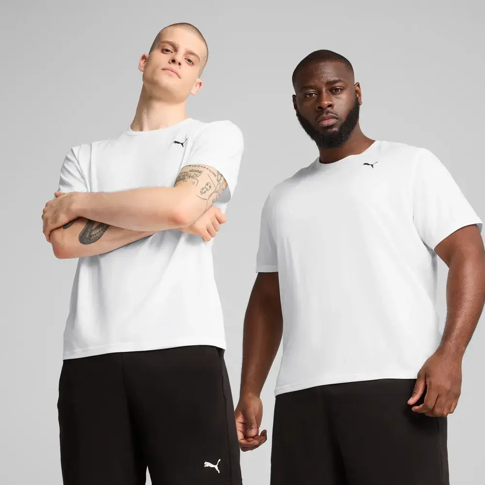 PUMA Men's Train All Day Essentials Solid Cat Training T-Shirt