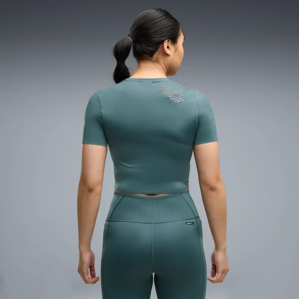 PUMA x HYROX Women's PWRMODE Crop Training T-Shirt