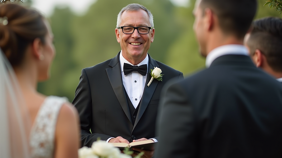 Say I Do with Love Heals: Professional Marriage Officiant Services