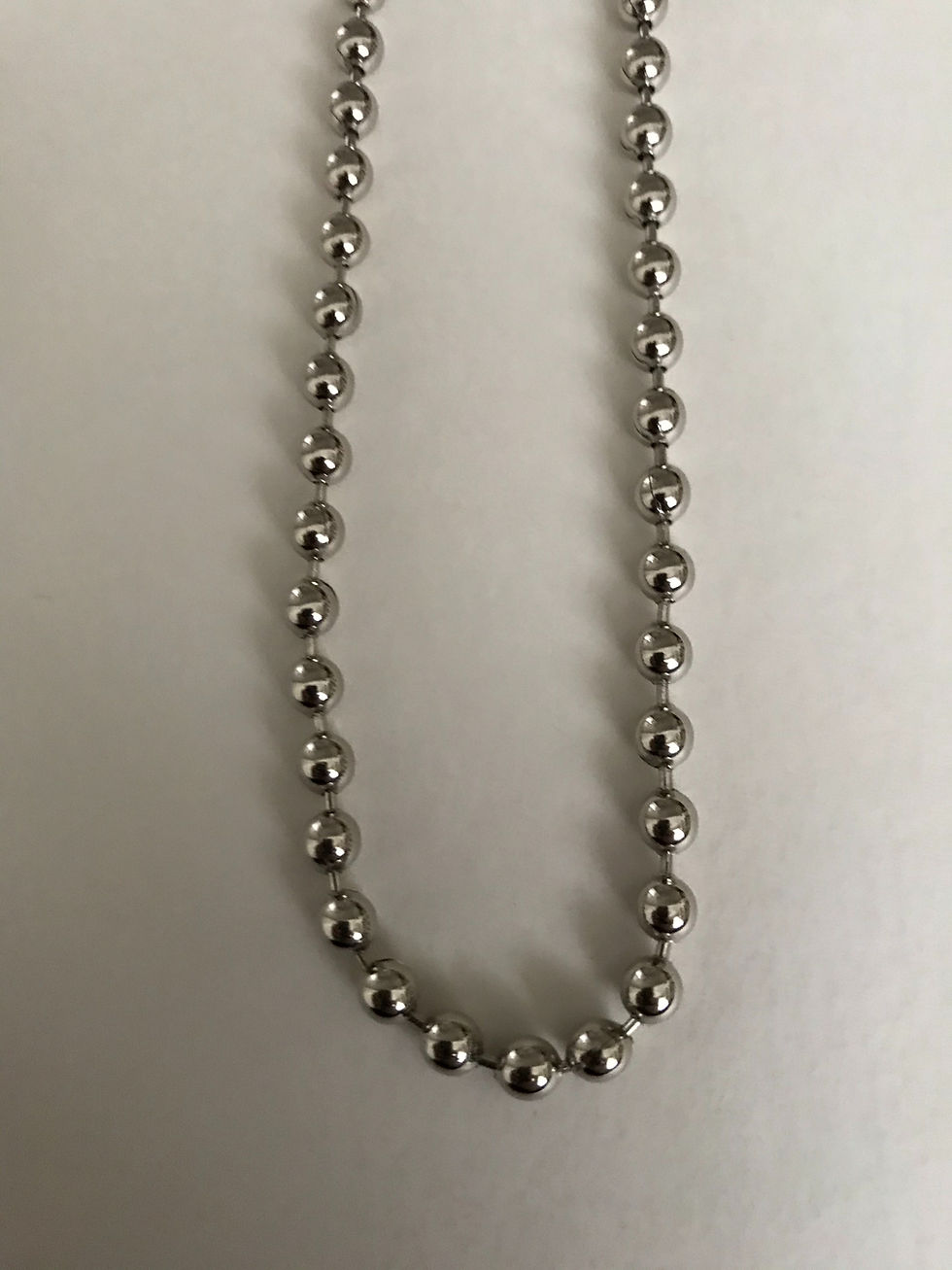 Thumbnail: Silver Stainless Steel Continuous silver Blind operating pull chain