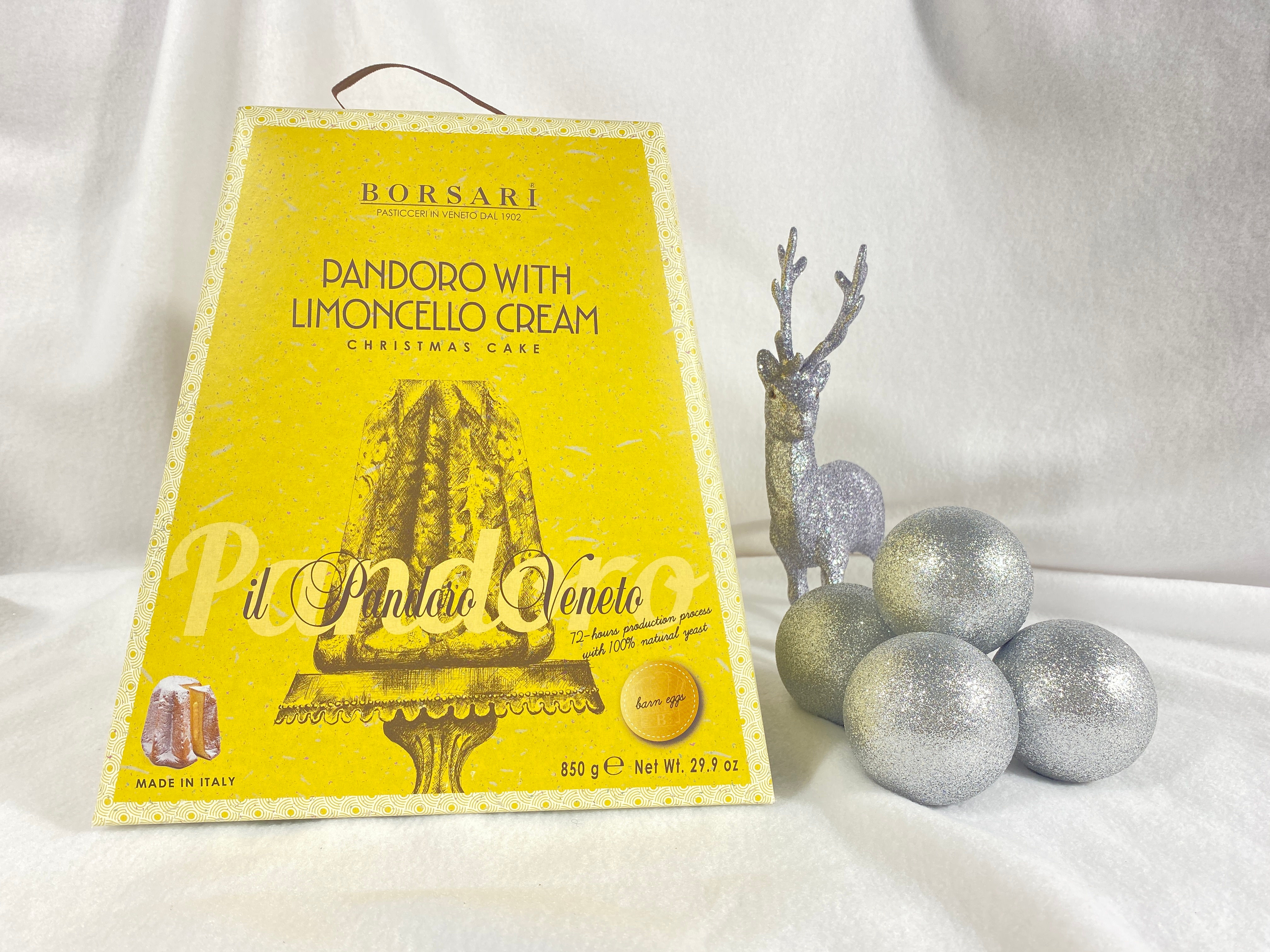 Wrapped Luxury Italian Panettone with Limoncello 850g