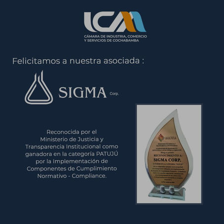 KRTL Holding Group Congratulates SIGMA on National Recognition for Pharmaceutical Excellence in Bolivia
