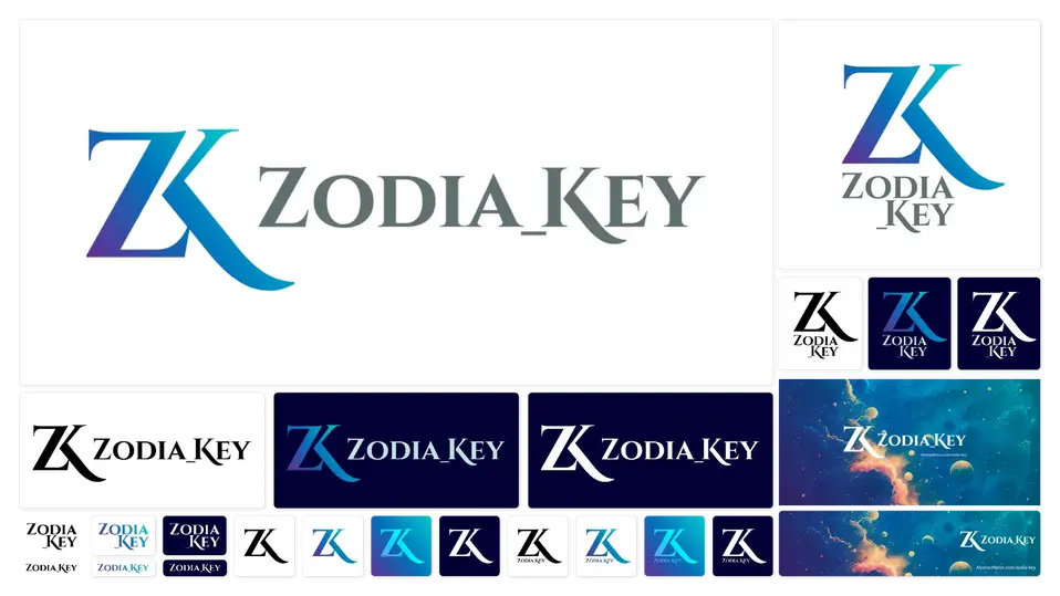 Zodia_Key - Branding