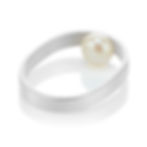  'Beautifully Simple' Handmade Freshwater Pearl Silver Ring