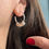 Thumbnail: Milestone Birthday Sterling Silver Hoop Earrings
