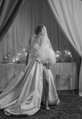 Cinematic Editorial True Tone Wedding Photo