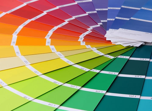 Selecting Paint Colour Pallet