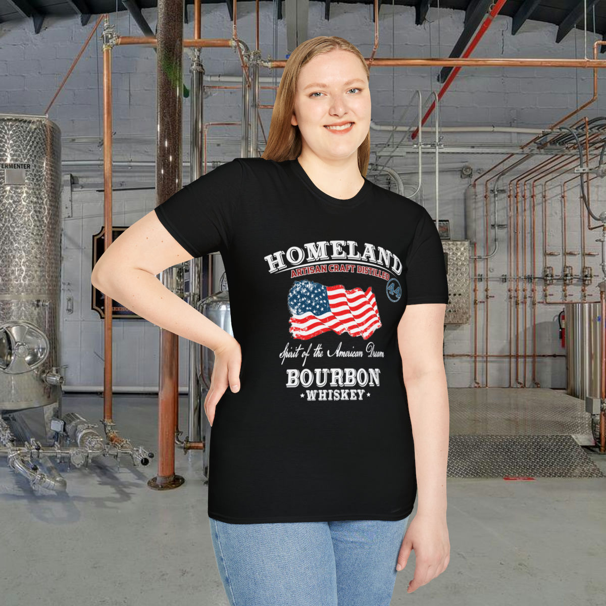 Homeland Bourbon Unisex Softstyle T-Shirt