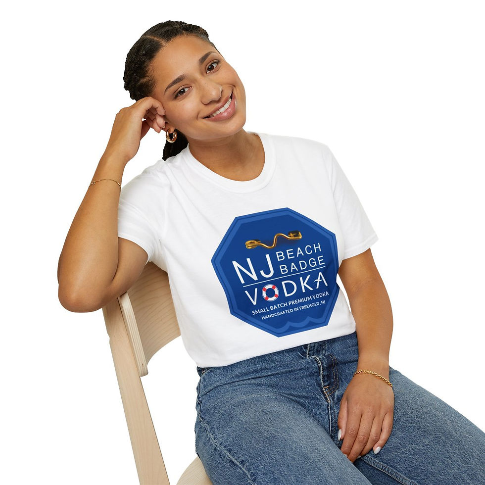 Thumbnail: NJ BEACH BADGE VODKA SHIRT