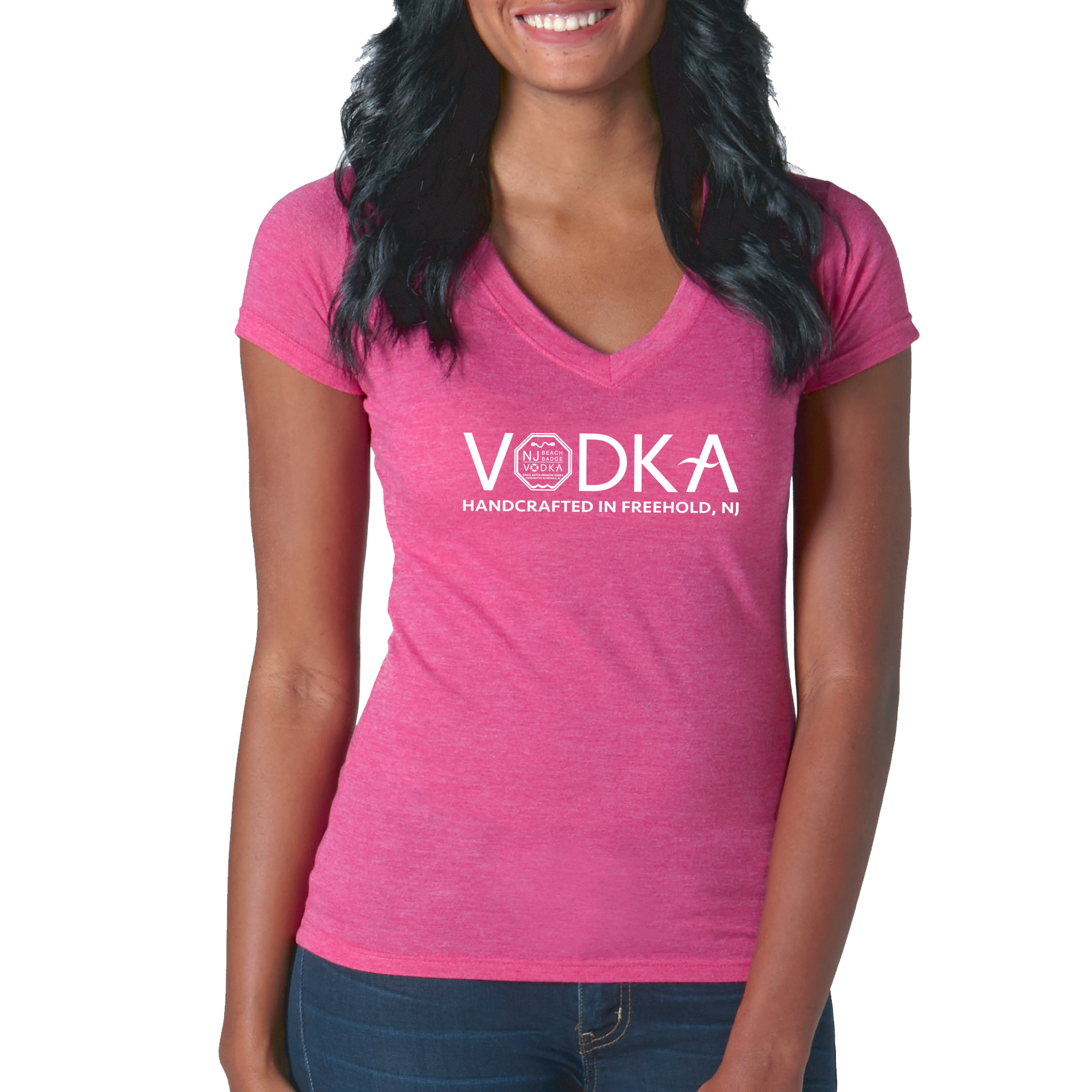 NJ Beach Badge Vodka Handcrafted 