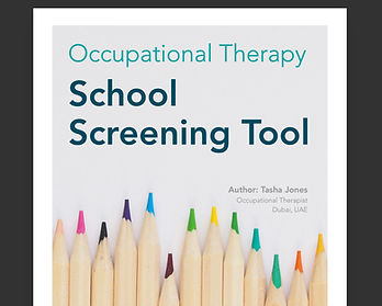Occupational Therapy School Screening Tool (OT Downloads on The Occupational Therapy Hub)