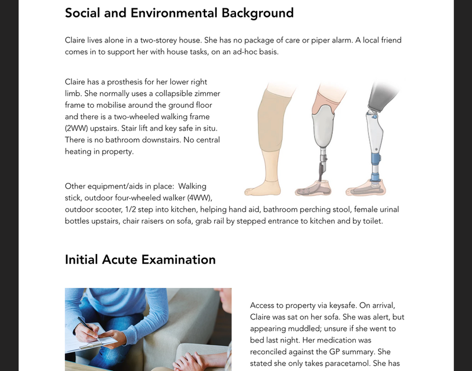 Community OT example - Case Studies (Plus+ Membership on The Occupational Therapy Hub)