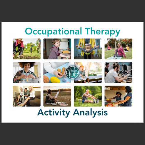 Occupational Therapy Activity Analysis - OT Downloads (OT+ Membership on The Occupational Therapy Hub)