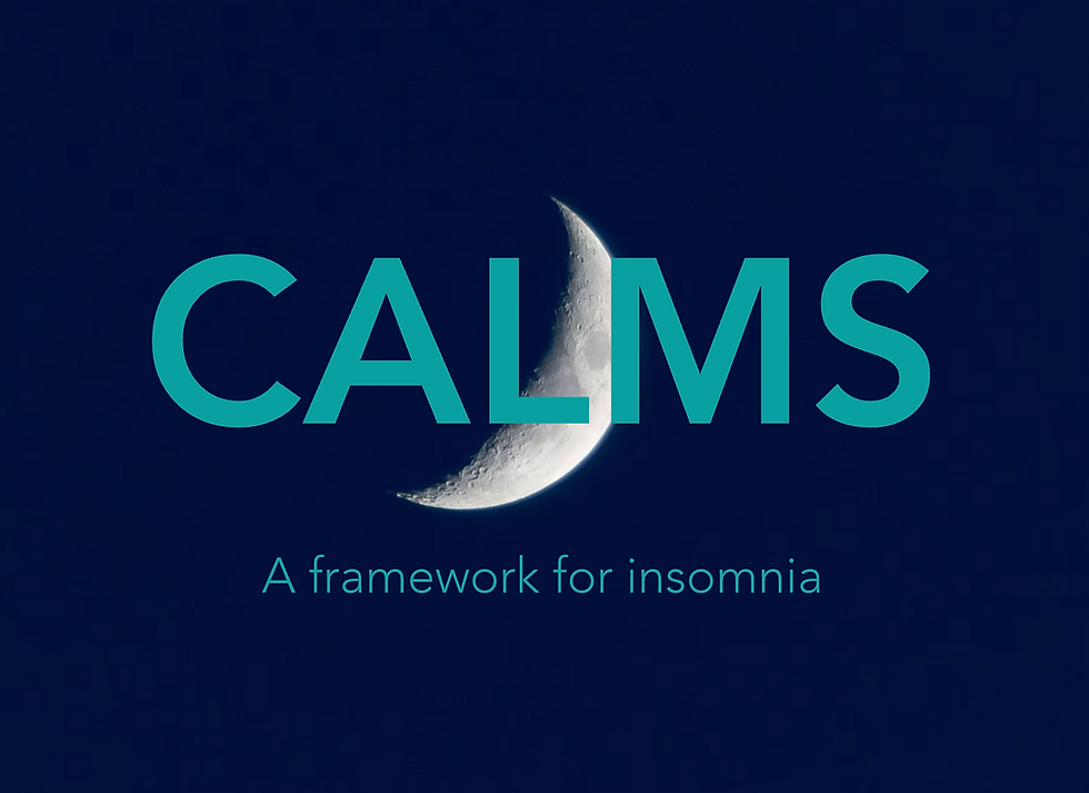 CALMS: A Practical Framework for Occupational Therapists Supporting Clients with Insomnia