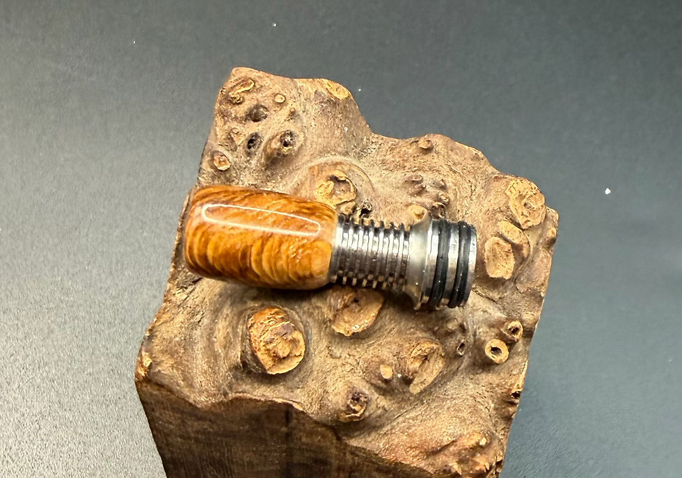 Miniatura: Natural wood long, ribbed 510