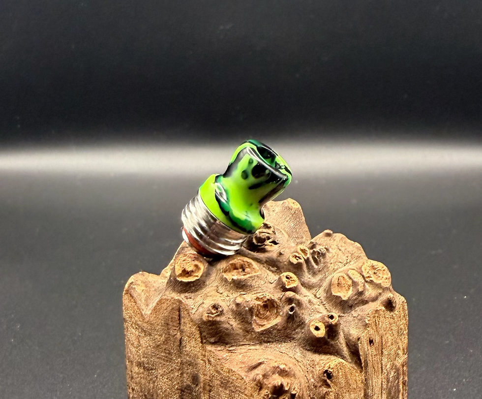 Miniaturbild: Neon green/yellow, green, black integrated tip. 