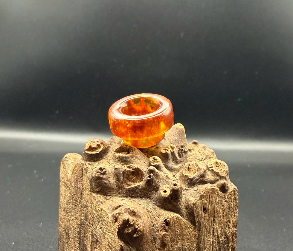 Miniatura: Translucent Amber, pearl metallic copper 810