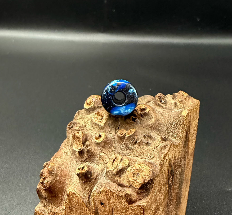 Miniatura: Pearl blue, gunmetal long 510 (blue base)
